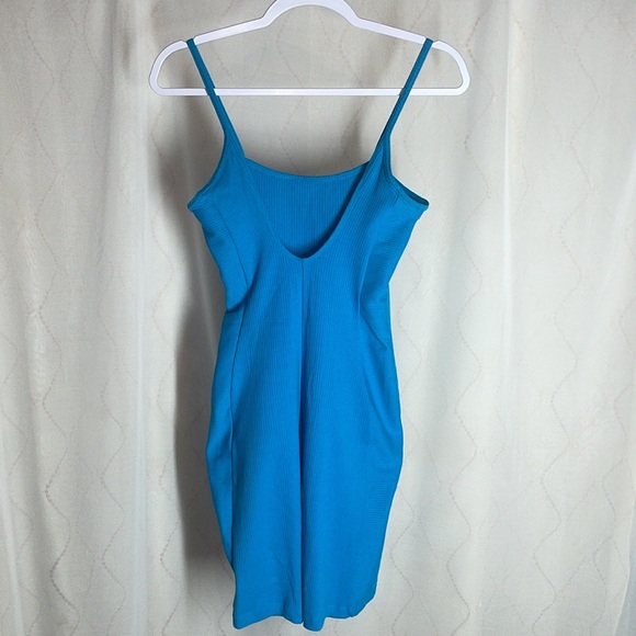 New Adidas Blue SL SU Studio Lounge Tank Jump Suit sz. small - Picture 4 of 11